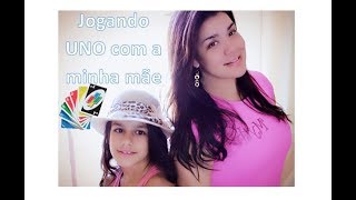 Jogando Uno Com A Minha Mãe