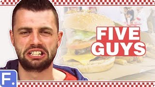 Irish people try five guys, for the first time
