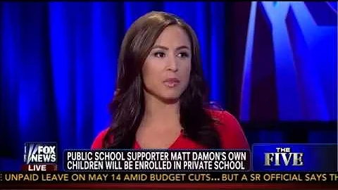 David Webb on Matt Damon Private Schooling Hypocrisy    'The Five'   Fox News   8 6 13