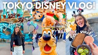 Tokyo DisneySea + Disneyland Vlog 🇯🇵 | Best Rides, Famous Snacks & Celebration Hotel