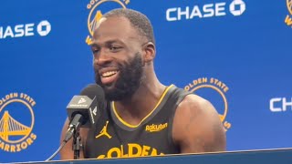 Draymond Green speaks on rumors this might be his final Warriors game and trade talks