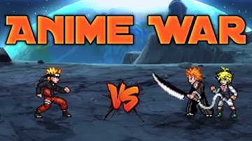 Naruto all form (New) VS Ichigo (all form) & Meliodas (all form) in Jump Force Mugen 😱