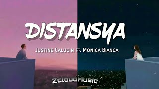 Miniatura del video "DISTANSYA - Justine Calucin ft. Monica Bianca (Lyrics)🎵 "hinding hindi nako maghahanap pa ng iba""