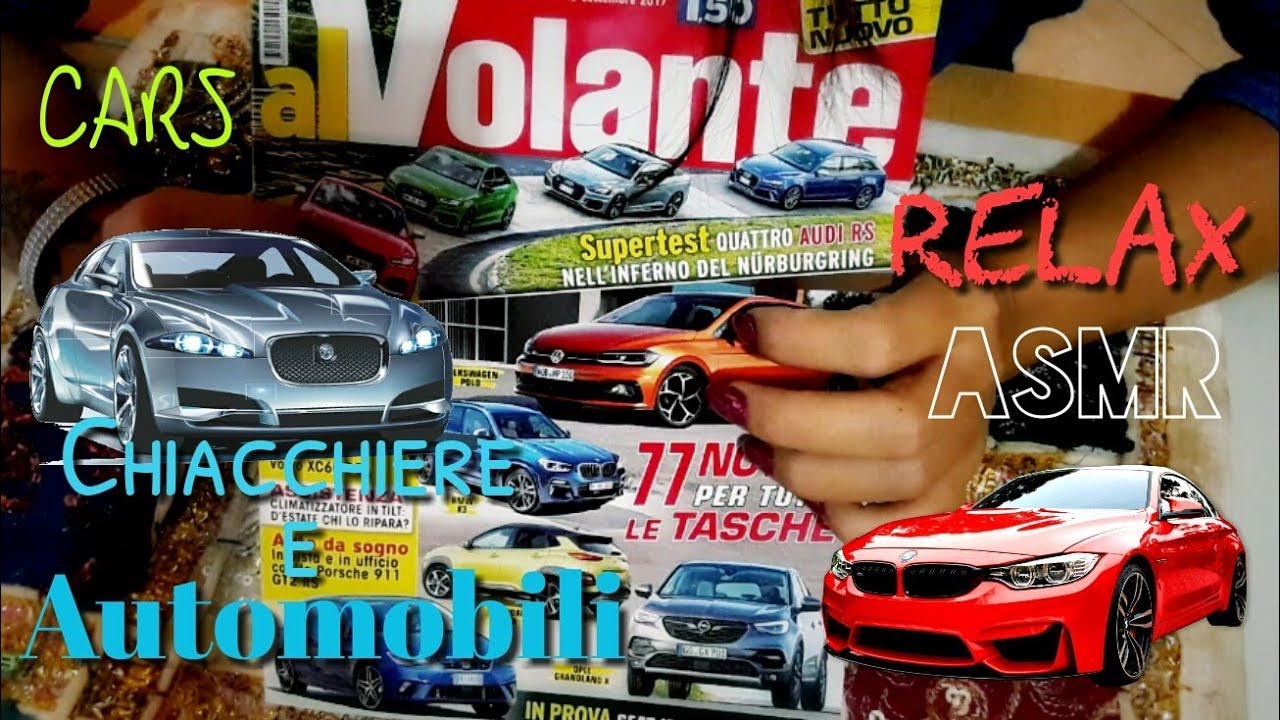 ASMR- 🚘 Sfogliamo una Rivista di AUTOMOBILI 🚘