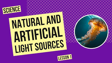 Natural and Artificial Light Sources | Science Lesson