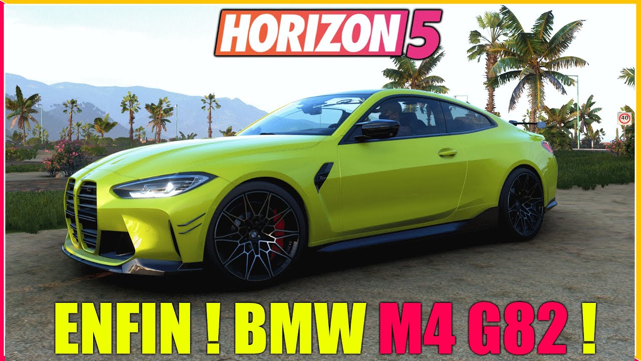 Forza Horizon 5 : ENFIN ! BMW M4 G82 COMPETITION - YouTube
