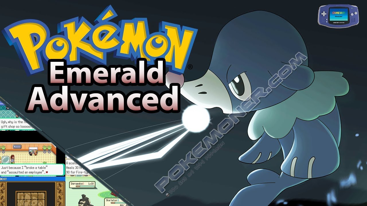 Gba Pokemon Emerald Advanced V0 7 Pokemoner Com