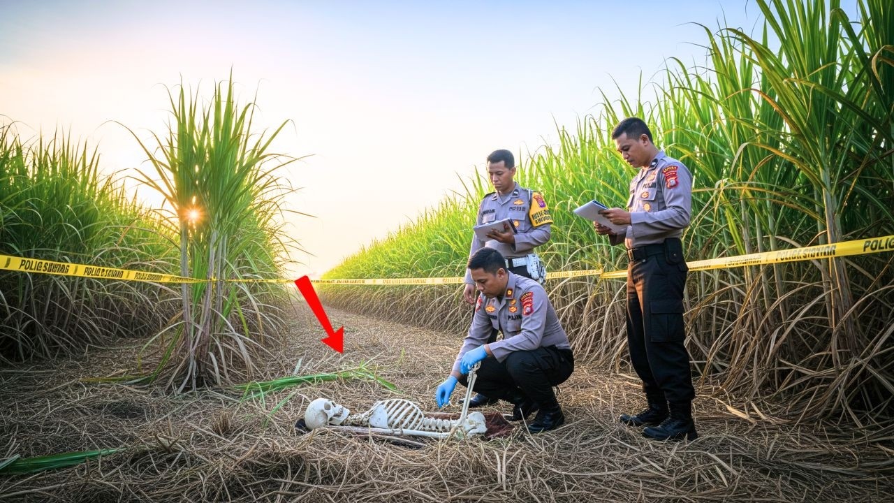 JAMBI GEMPAR‼️ Pria Hilang Berbulan bulan, Kerangka Ditemukan di Lahan Tebu Milik Keluarga Sendiri!