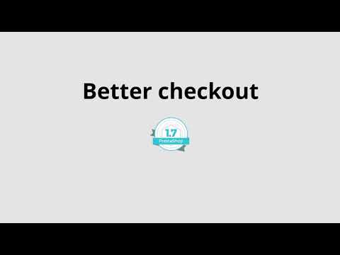 Better checkout - Prestashop 1.7 module