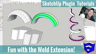 Modeling with the Weld Extension in SketchUp - SketchUp Extension Tutorials