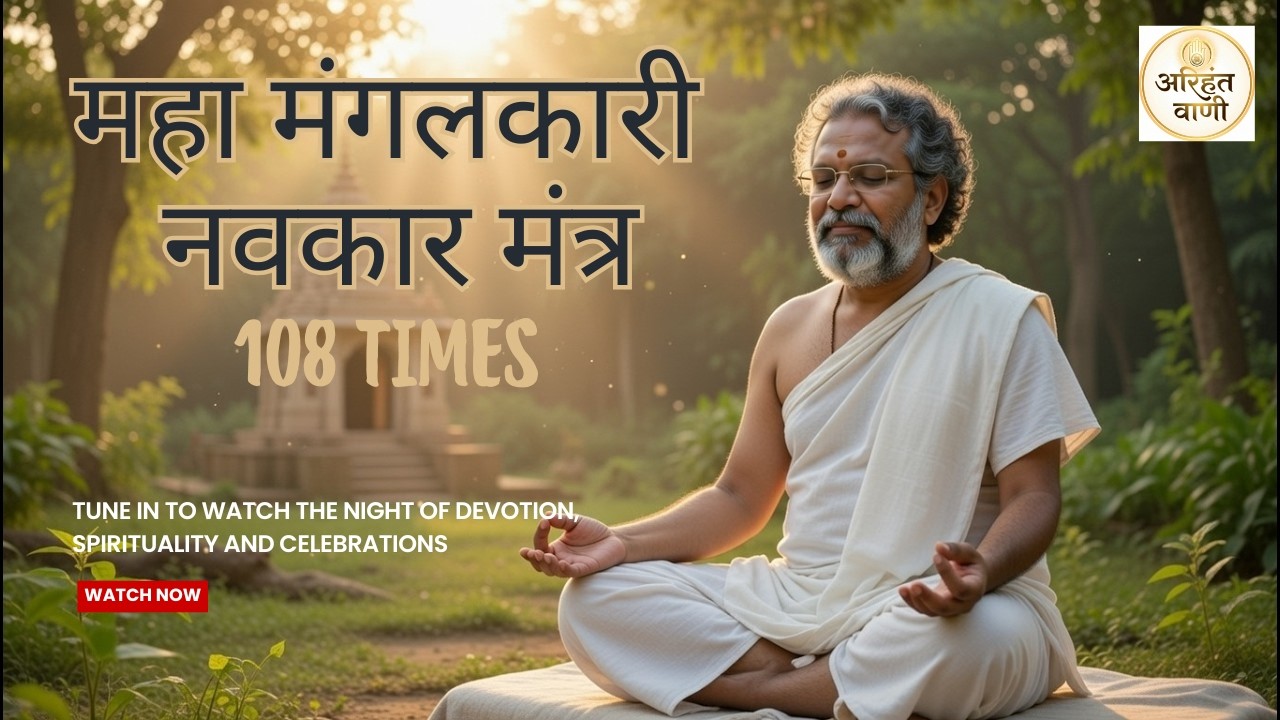 108 Navkar Mantra (Namokar Mantar) | नवकार मंत्र | Jainism ❤️🙏🏻
