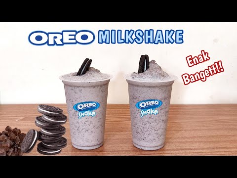 Cara Membuat Minuman Segar Dari Oreo