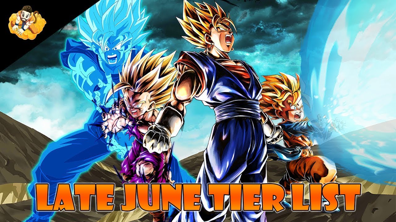 Late June Sparking Tier List Dragon Ball Legends DB DBL DBZ - YouTube