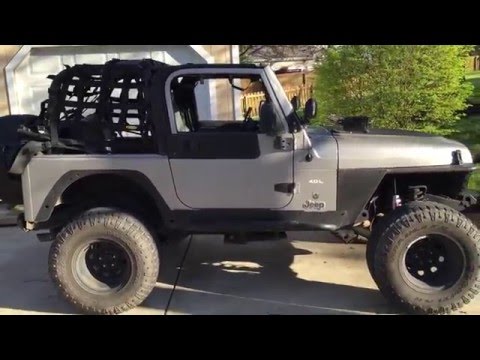2001 Jeep Wrangler TJ Projects and Progress - YouTube