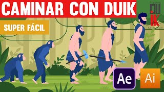CICLO DE CAMINATA, CAMINAR CON DUIK, Fácil, 🔥PLANTILLA GRATIS😱