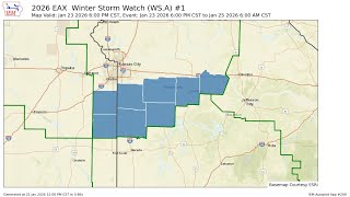 Winter Storm Watch On KID77 1/21/26 #KSWX #MOWX #KID77 