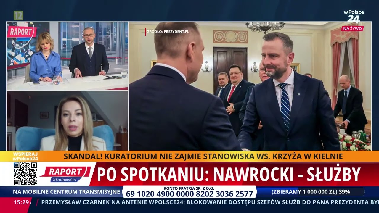 Tusk izoluje Prezydenta od służ! Raport wPolsce24