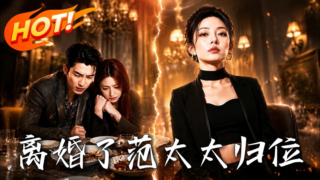 🔥潔癖總裁連女助理的剩飯都吃，停我卡趕我走，可他忘了整座大樓都是我家的，離婚後我讓他翻垃圾桶！《離婚了，範太太歸位》#盛世短劇#短劇#AI短劇#逆襲#漫劇