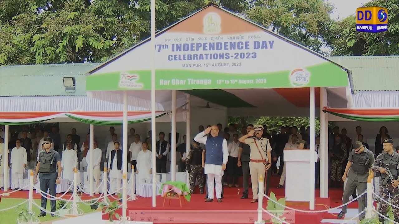 A Report on 77th Independence Day Celebration 2023 at 1st Bn. MR Parade ...
