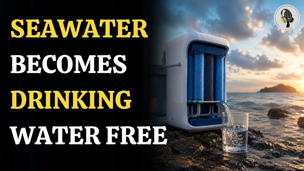 Chinese Breakthrough Turns Seawater Into Fresh Water Without Electricity | WION Podcast Chinese Breakthrough Turns Seawater Into Fresh Water Without Electricity | WION Podcast