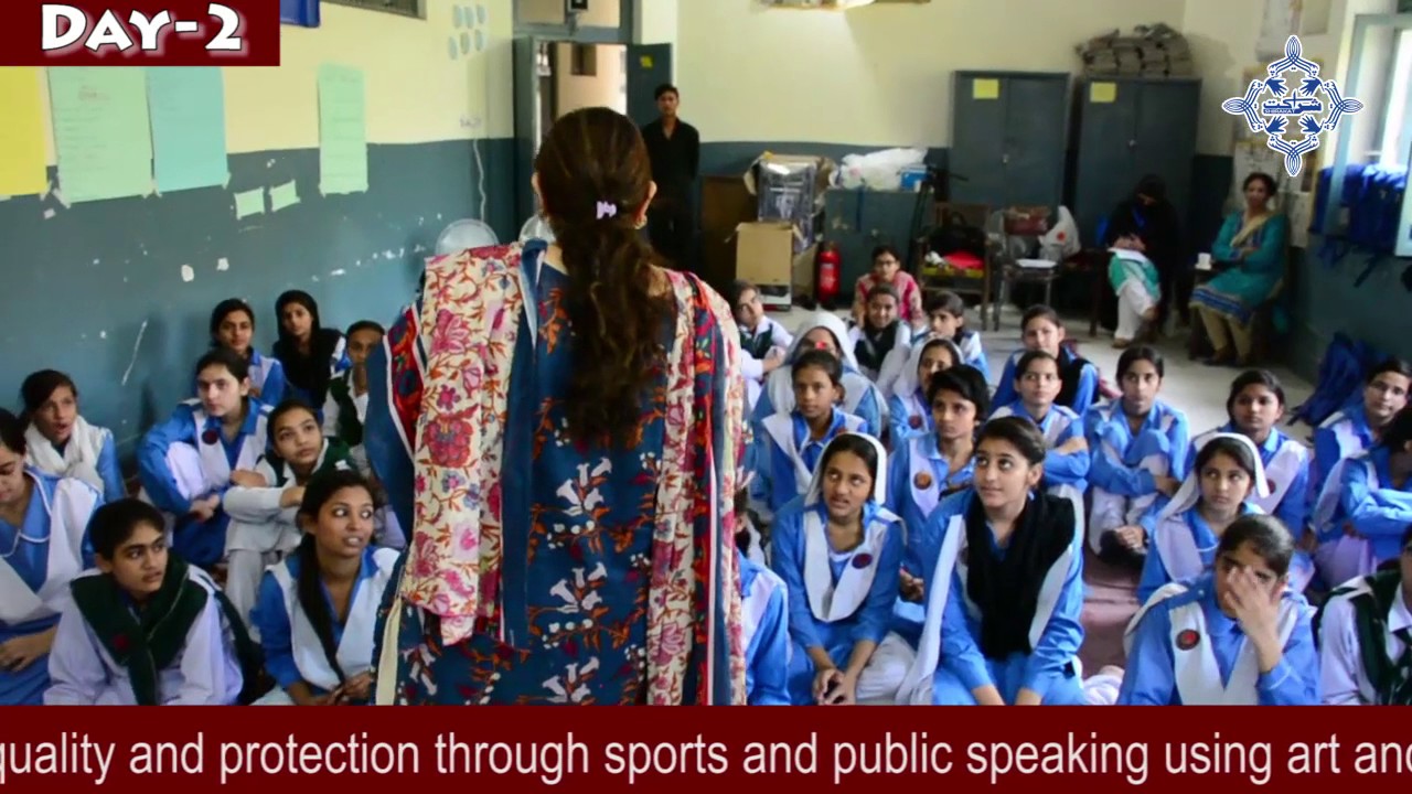 Summer Camp 2017 At Khatija Govt High School Rawalpindi Day 2