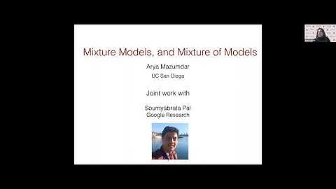 Research Seminar: "Mixture Models and Mixture of Models" by Prof. Arya Mazumdar
