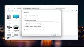 how to add a local printer in windows 11