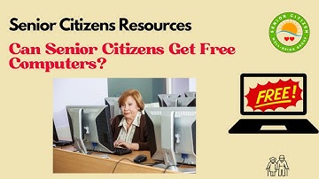 Can Senior Citizens Get Free Computers In The USA? #grandparents #seniorliving #retirement