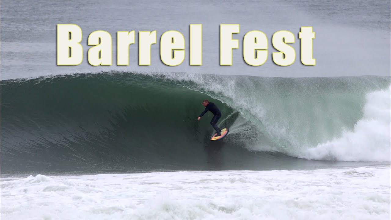 Unreal Barrels in LA – The Best Swell We’ve Seen in a long time!