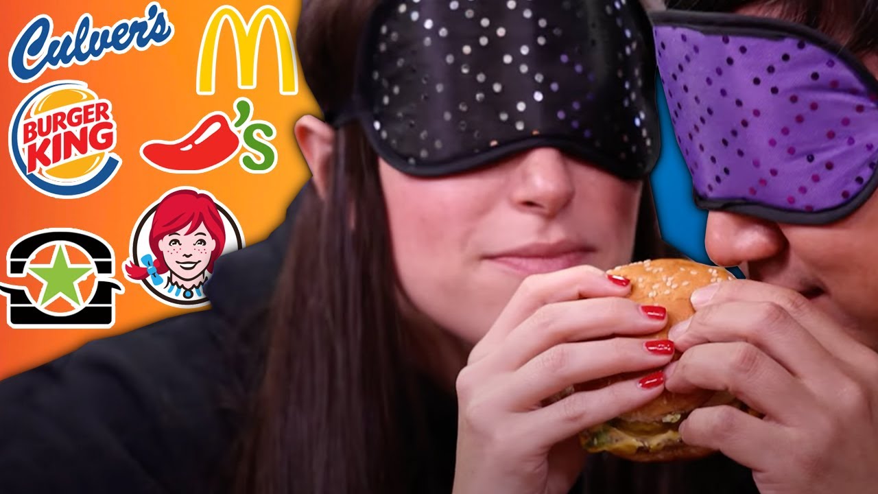Cheeseburger Blind Taste Test | HellthyJunkFood
