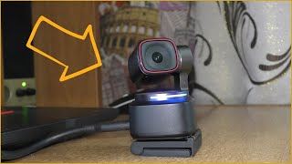 OBSBOT Tiny 2 PTZ-веб-камера 4K с искусственным интеллектом! СУПЕР УМНАЯ! СЛЕДИТ НА 360 ФАНТАСТИКА!