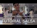 Aprende a bailar salsa con Santiago Londoño - Basico atras y Basico con patada para principiantes 💃🕺