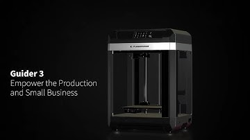 Introducing Flashforge Guider 3: Bigger, Lighter and More Worry-free.