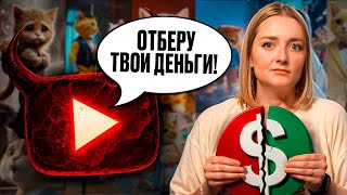 картинка: Ютуб ОТМЕНЯЕТ МОНЕТИЗАЦИЮ для ИИ-контента и безликих каналов?