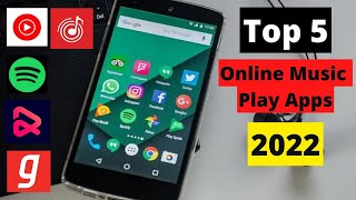 Top 5 Online Music Play Apps in india Best Music Apps in india 2022 screenshot 2
