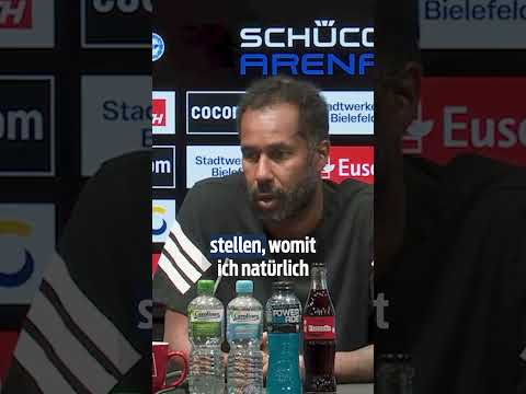 „Unsortiert!”, „Naiv“ – Fortuna-Trainer Thioune mit Vorwürfen | #shorts