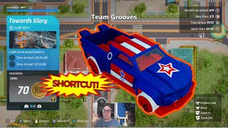 89 Towards Glory Slam Race Time Attack SHORTCUT SkatePark track Hot Wheels Unleashed @TeamGrooves
