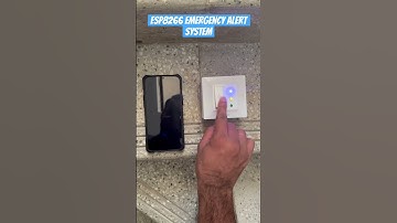 Emergency Alert System using WeMos D1 Mini and Blynk.
