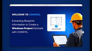 How to Extract Blueprints & Create a Windows Estimate with CONSTIL News