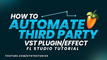 How to Automate Third Party Vst Plugin / Effect in FL Studio | Synth Studio