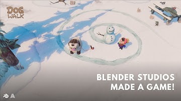 Blender Studios Made A Game | Dog Walk