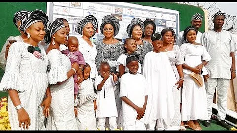 At Last! Meet Actress Yetunde Wunmi Children As She Snap With Them At Her 60th Birthday Party