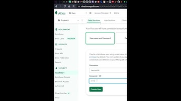 Create a MongoDB URL in 1 minute | #shorts #atlas #whatsappbot