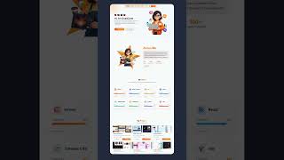 ReactJS, TailwindCSS, Framer Motion | Portfolio Website with Advanced Animations #shorts#shortvideo