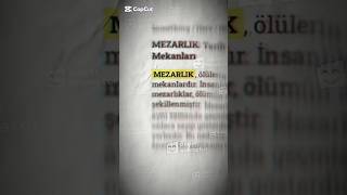 Mezarlık Sanatı...