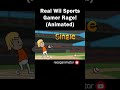 Real Wii Sports Gamer Rage Animated | @Poofesure #shorts #realgamerrage  #wiisports