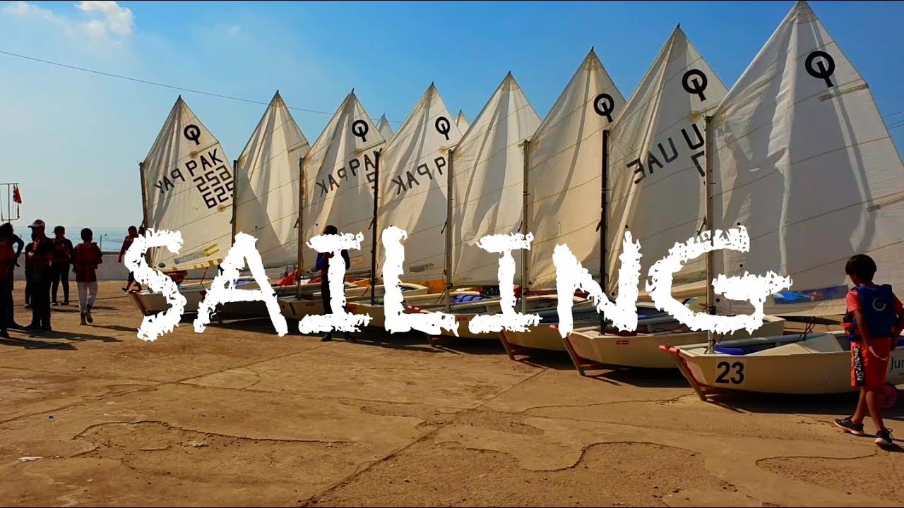 Mekyl & Tehami Sailing @ PAF Base Korangi Creek - Karachi, Pakistan