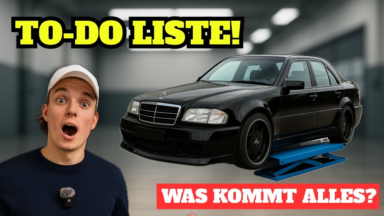 W202 C230 Kompressor – Das steht alles an: Bodykit, Auspuff & mehr!