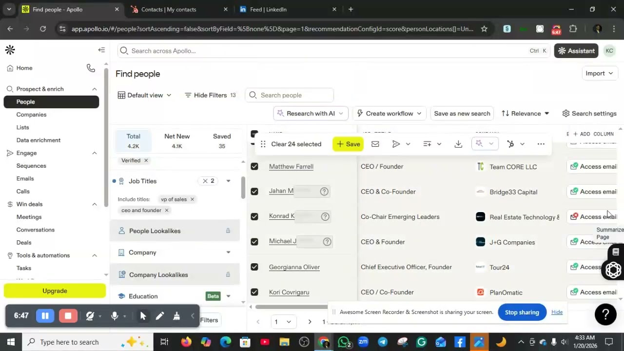 Automated Lead Sync: Apollo → HubSpot for Better Outbound Sales