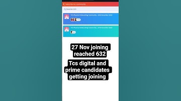 Tcs joining new dates of November candidates number increased to 632 #tcs #new #tcsjoining #onboard